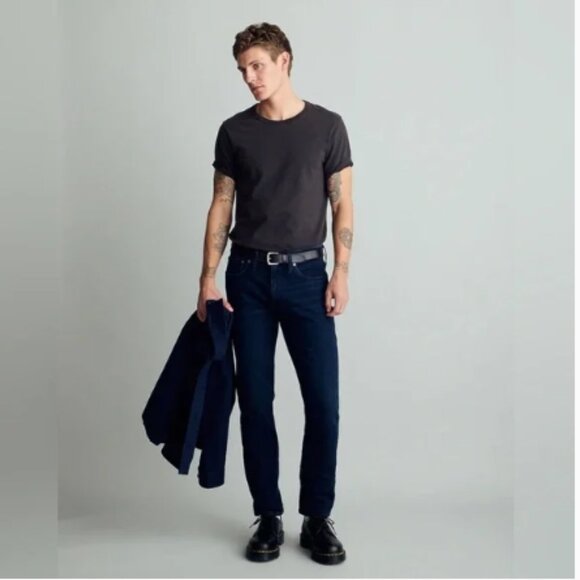 Madewell Athletic Slim Jeans in Paxson Wash